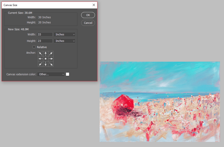 How to Set Up Your Digital File for Canvas Wraps Using Adobe Photoshop