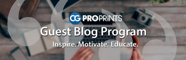 CG Pro Prints Guest Blog Program