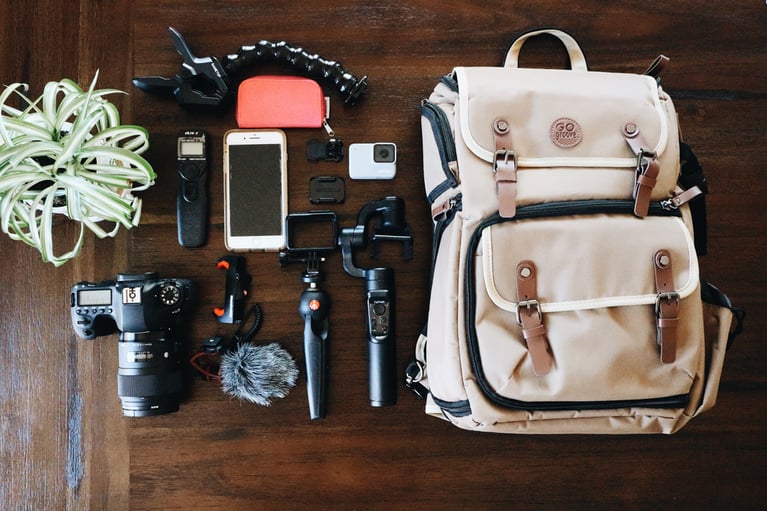 What's in My Bag - Kathleen Elizabeth Photography