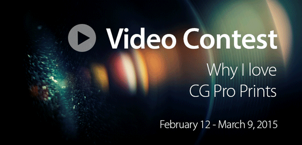 CGProPrints Video Contest: The Winners!